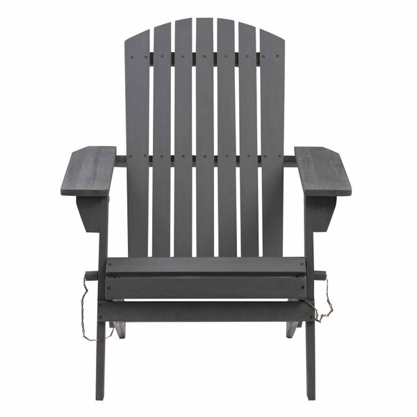 Patioflare Adirondack grey chair